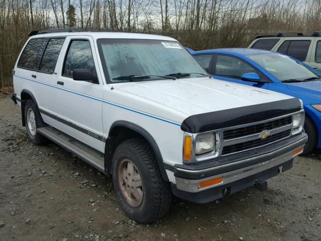 1GNDT13Z8M2178667 - 1991 CHEVROLET BLAZER S10 WHITE photo 1