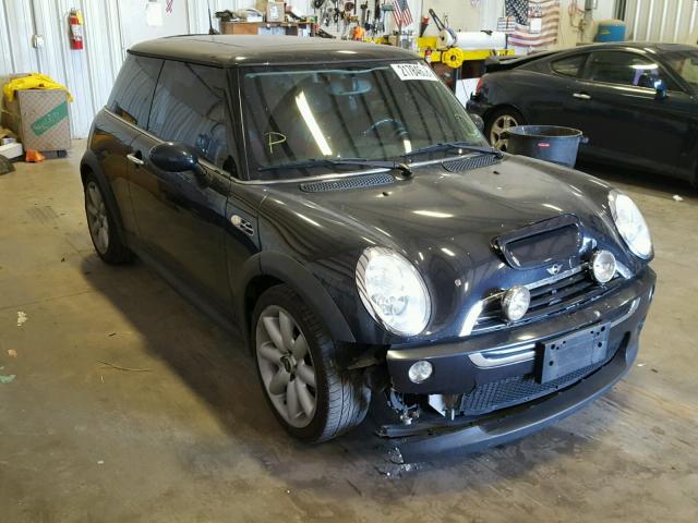 WMWRE33506TL21056 - 2006 MINI COOPER S BLACK photo 1