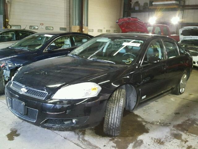 2G1WD58C979140759 - 2007 CHEVROLET IMPALA SUP BLACK photo 2