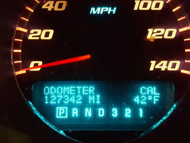 2G1WD58C979140759 - 2007 CHEVROLET IMPALA SUP შავი ფოტო 8