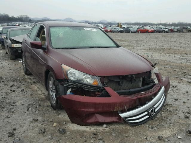 1HGCP2F46CA053168 - 2012 HONDA ACCORD LXP MAROON photo 1