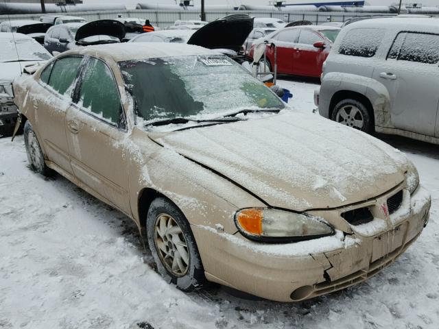 1G2NF52EX4M572819 - 2004 PONTIAC GRAND AM S GOLD photo 1
