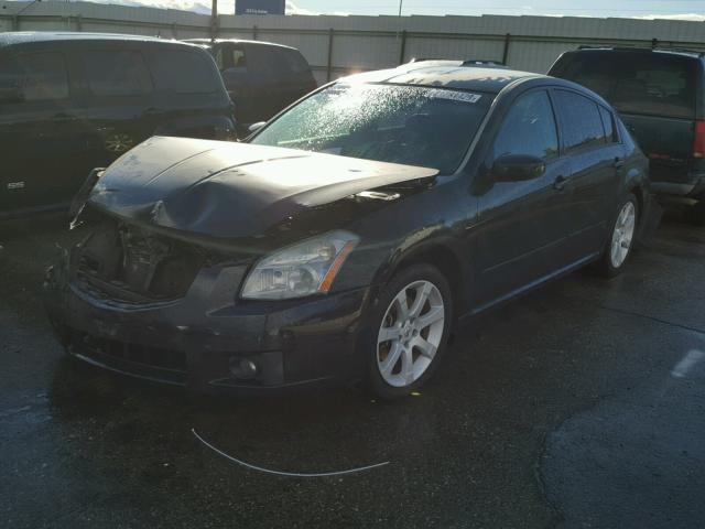 1N4BA41E18C816383 - 2008 NISSAN MAXIMA SE BLACK photo 2