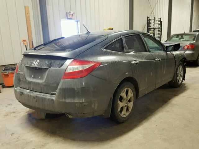 5J6TF2H56BL800305 - 2011 HONDA ACCORD CRO GRAY photo 4