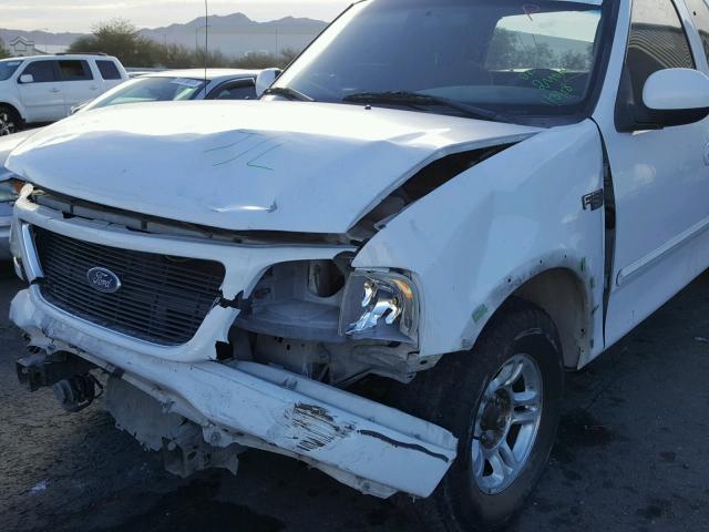 2FTRX17213CA73486 - 2003 FORD F150 WHITE photo 9