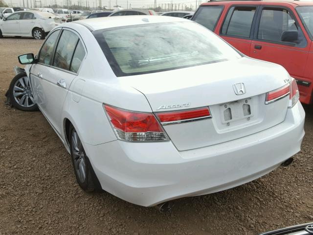 1HGCP3F82CA038787 - 2012 HONDA ACCORD EXL WHITE photo 3