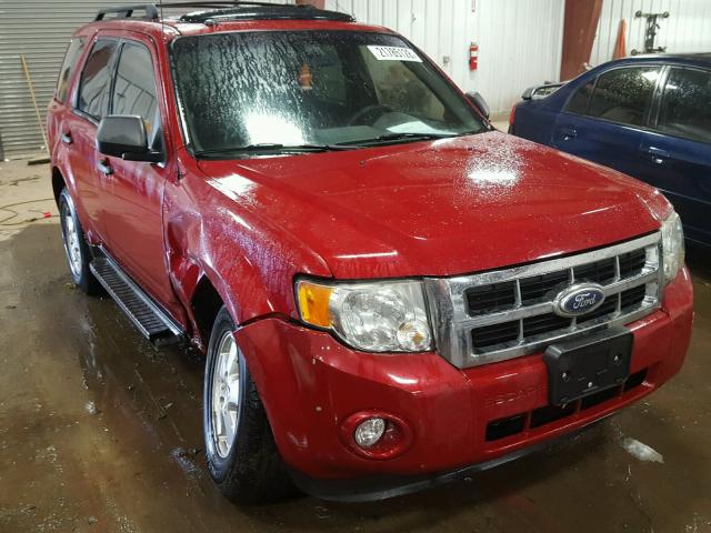 1FMCU0D76AKD19302 - 2010 FORD ESCAPE XLT RED photo 1