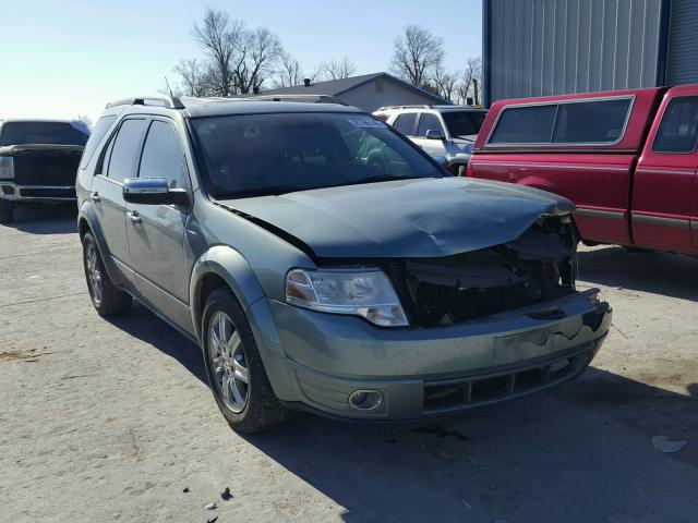 1FMDK03W78GA07649 - 2008 FORD TAURUS X L GREEN photo 1