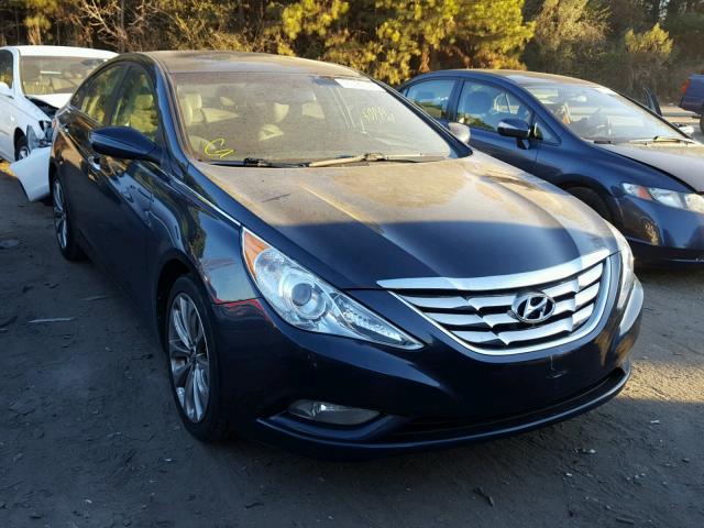 5NPEC4AC5CH425329 - 2012 HYUNDAI SONATA SE BLUE photo 1