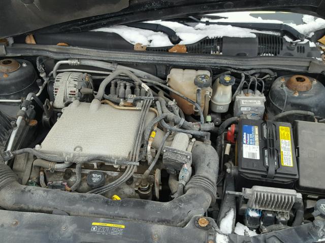 1G1ZU64855F144834 - 2005 CHEVROLET MALIBU MAX BLACK photo 7