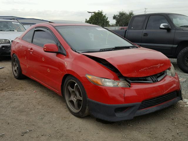 2HGFG21536H711550 - 2006 HONDA CIVIC SI RED photo 1