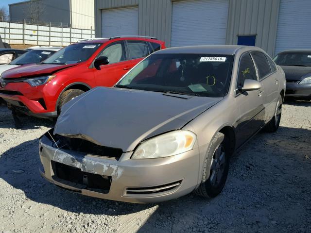 2G1WT55K869180411 - 2006 CHEVROLET IMPALA LT GOLD photo 2