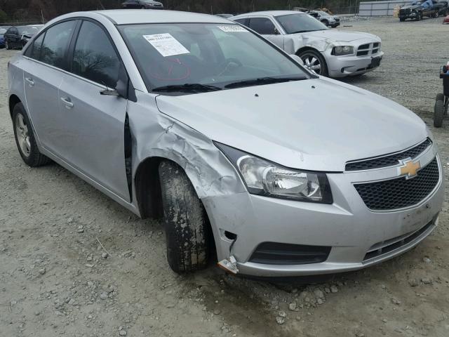 1G1PC5SB9E7165523 - 2014 CHEVROLET CRUZE LT SILVER photo 1