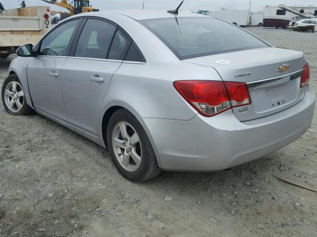 1G1PC5SB9E7165523 - 2014 CHEVROLET CRUZE LT SILVER photo 3