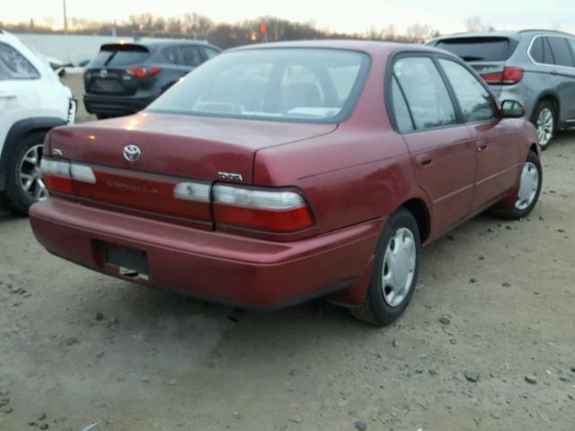 2T1BB02E5TC173146 - 1996 TOYOTA COROLLA DX RED photo 4