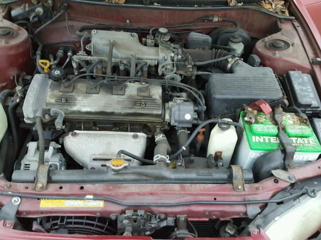 2T1BB02E5TC173146 - 1996 TOYOTA COROLLA DX RED photo 7