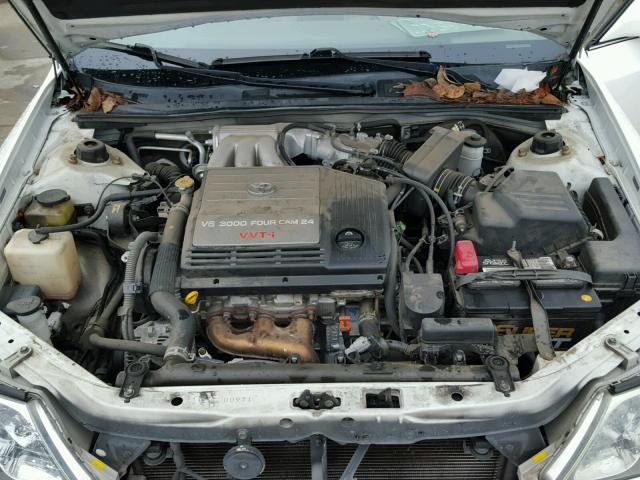 4T1BF28B64U390346 - 2004 TOYOTA AVALON XL WHITE photo 7