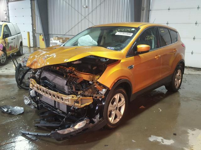 1FMCU9GX3GUB55701 - 2016 FORD ESCAPE SE ORANGE photo 2