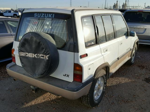 JS3TD01V3M4106521 - 1991 SUZUKI SIDEKICK J WHITE photo 4