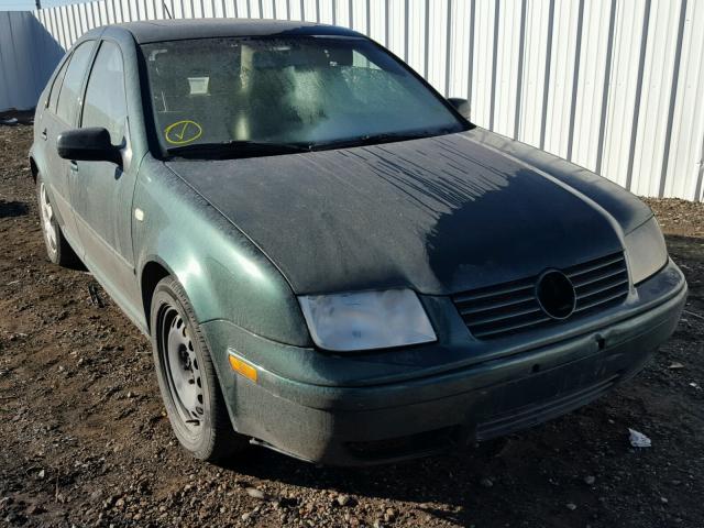 3VWSE29M0YM088629 - 2000 VOLKSWAGEN JETTA GLS GREEN photo 1