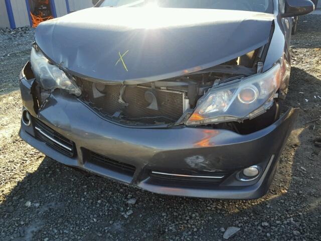 4T1BF1FK5CU047510 - 2012 TOYOTA CAMRY BASE GRAY photo 9