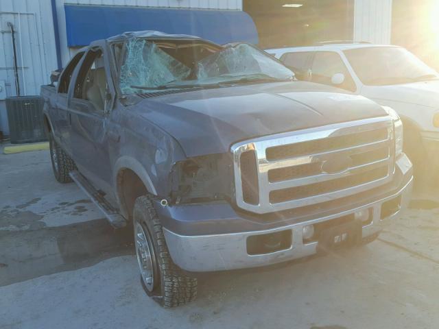 1FTSW21P25EB75973 - 2005 FORD F250 SUPER BLUE photo 1