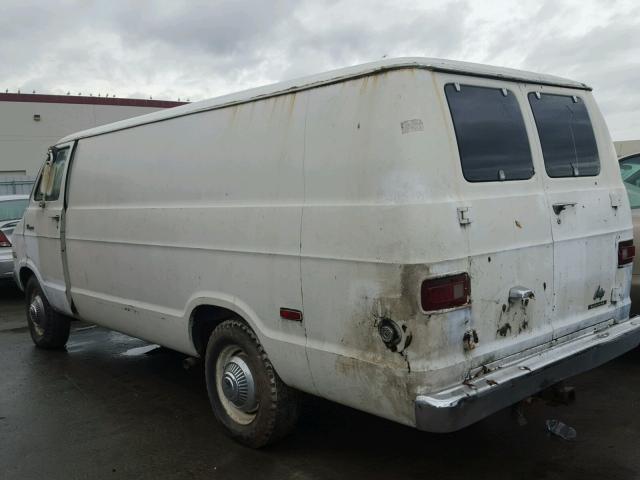 B35BF2U717523 - 1971 DODGE MINIVAN WHITE photo 3