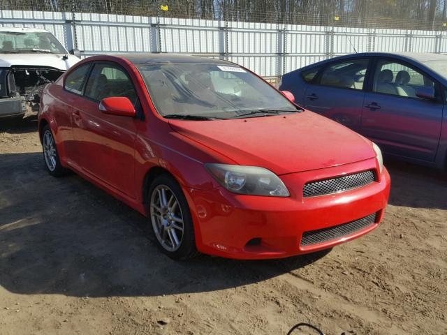 JTKDE177350050998 - 2005 TOYOTA SCION TC RED photo 1