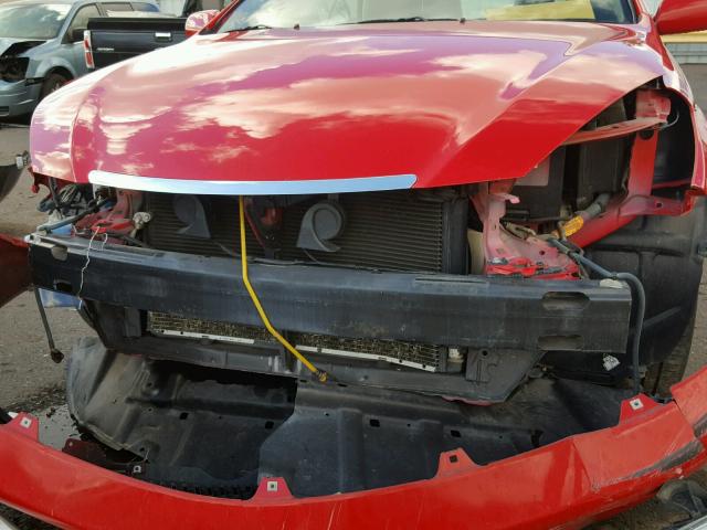 4T1FA38P86U071163 - 2006 TOYOTA CAMRY SOLA RED photo 9