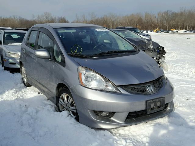 JHMGE8H49AC035804 - 2010 HONDA FIT SPORT SILVER photo 1