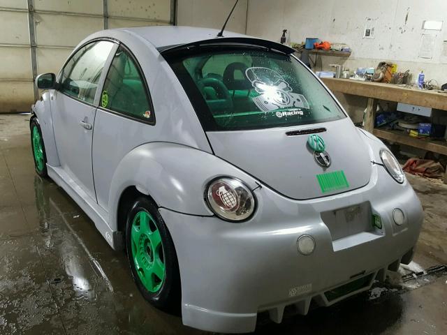3VWDC21C71M417429 - 2001 VOLKSWAGEN NEW BEETLE GRAY photo 3
