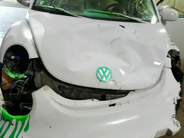 3VWDC21C71M417429 - 2001 VOLKSWAGEN NEW BEETLE GRAY photo 7