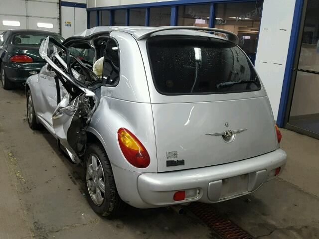 3C8FY68B75T508504 - 2005 CHRYSLER PT CRUISER GRAY photo 3