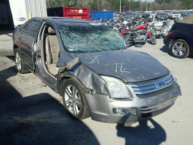 3FAHP08138R233495 - 2008 FORD FUSION SILVER photo 1