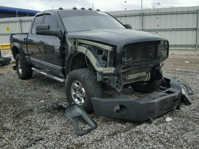 3D7KS28A07G845857 - 2007 DODGE RAM 2500 S BLACK photo 1