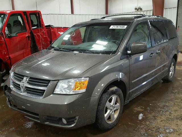 2D4RN5D14AR352758 - 2010 DODGE GRAND CARA GRAY photo 2