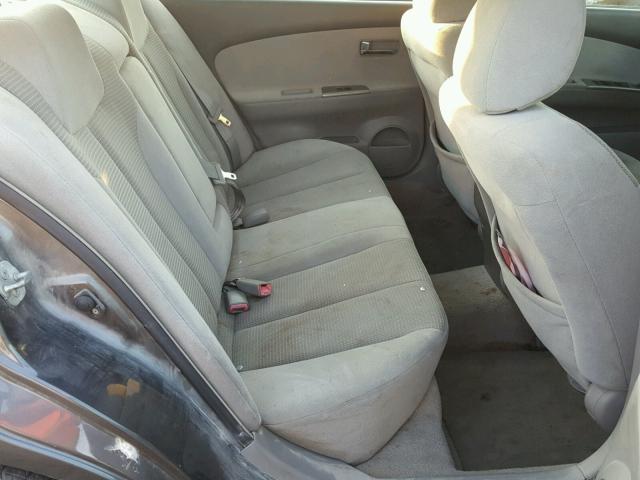 1N4AL11D46N415309 - 2006 NISSAN ALTIMA S GRAY photo 6