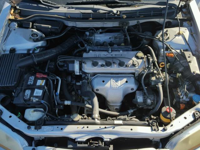 1HGCG32532A007980 - 2002 HONDA ACCORD EX SILVER photo 7