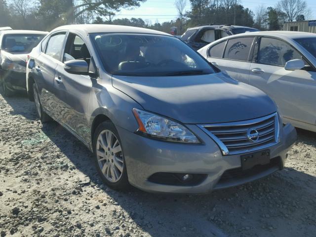 3N1AB7APXDL620322 - 2013 NISSAN SENTRA S BROWN photo 1