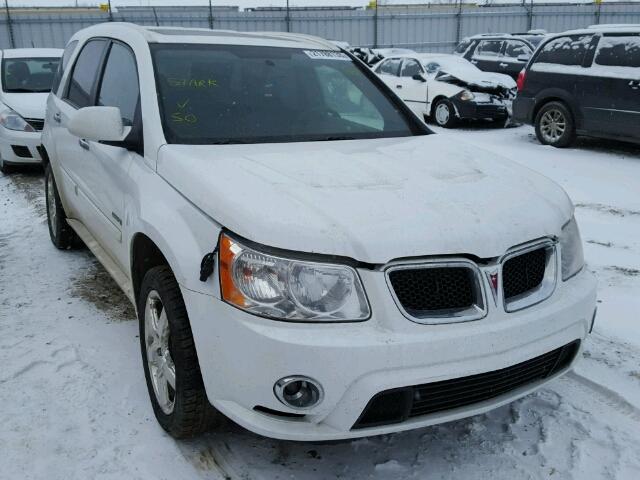 2CKDL637986309773 - 2008 PONTIAC TORRENT GX WHITE photo 1