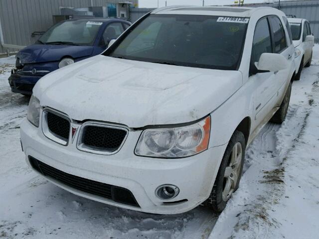 2CKDL637986309773 - 2008 PONTIAC TORRENT GX WHITE photo 2