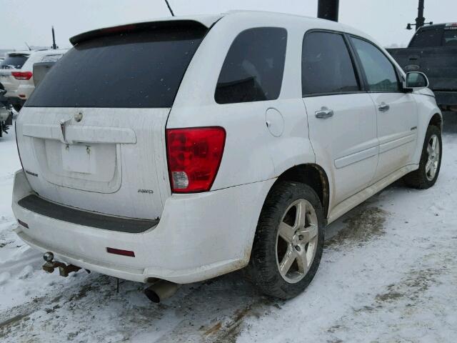 2CKDL637986309773 - 2008 PONTIAC TORRENT GX WHITE photo 4