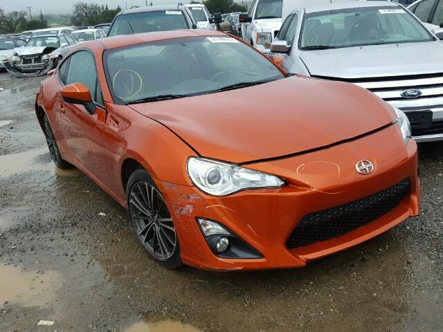 JF1ZNAA12E8700526 - 2014 TOYOTA SCION FR-S 橙色 照片 1
