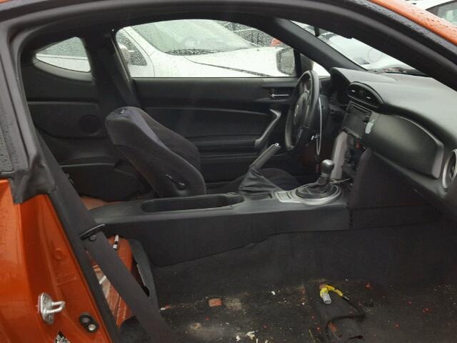 JF1ZNAA12E8700526 - 2014 TOYOTA SCION FR-S 橙色 照片 5
