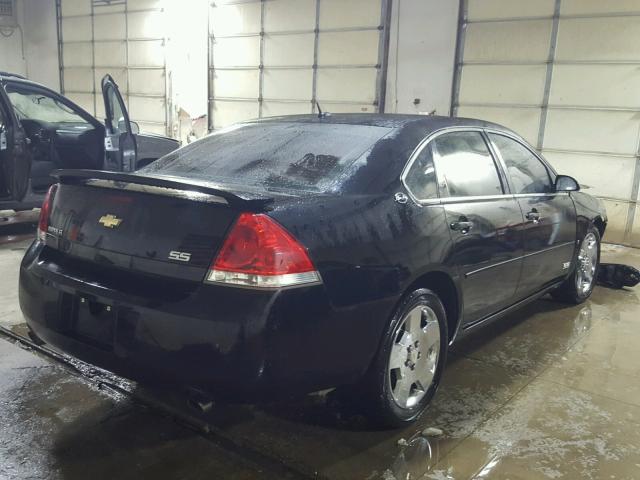 2G1WD58C489222948 - 2008 CHEVROLET IMPALA SUP შავი ფოტო 4