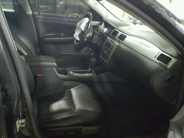 2G1WD58C489222948 - 2008 CHEVROLET IMPALA SUP შავი ფოტო 5