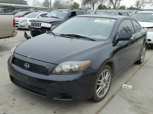 JTKDE167880268912 - 2008 TOYOTA SCION TC BLACK photo 2