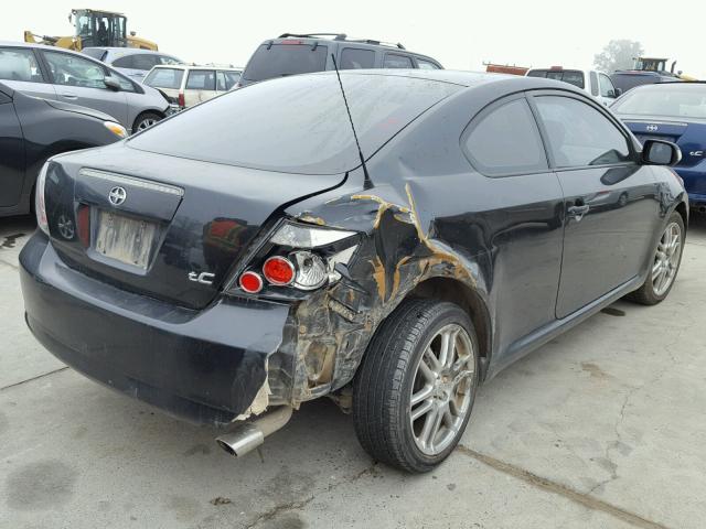 JTKDE167880268912 - 2008 TOYOTA SCION TC BLACK photo 4