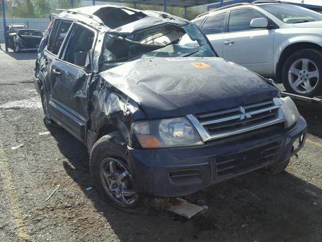 JA4MW31RX2J034615 - 2002 MITSUBISHI MONTERO XL BLUE photo 1