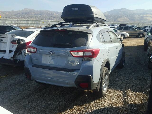 JF2GTADC9JH233329 - 2018 SUBARU CROSSTREK BLUE photo 4